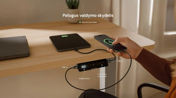 Įkelti vaizdą į galerijos rodinį, Reguliuojamo aukščio stalas HomeOne