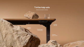 Įkelti vaizdą į galerijos rodinį, Reguliuojamo aukščio stalas HomePro
