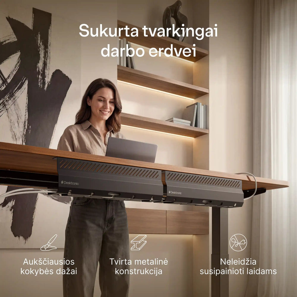 Stalo laidų laikiklis