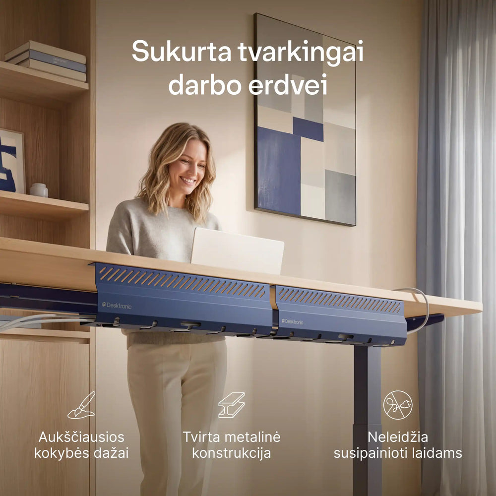 Stalo laidų laikiklis