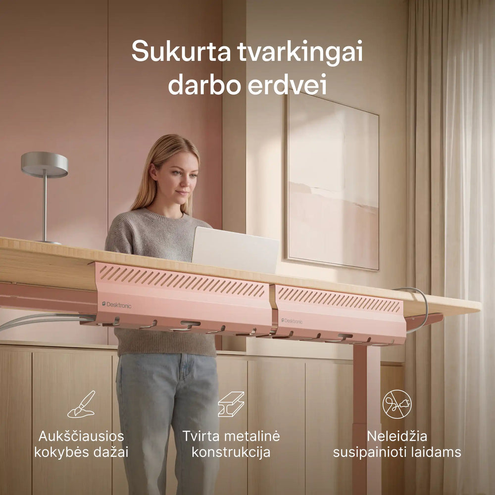 Stalo laidų laikiklis