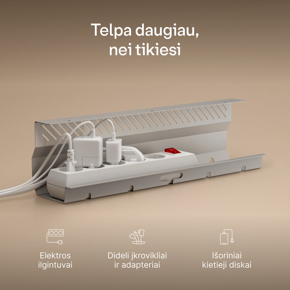 Stalo laidų laikiklis