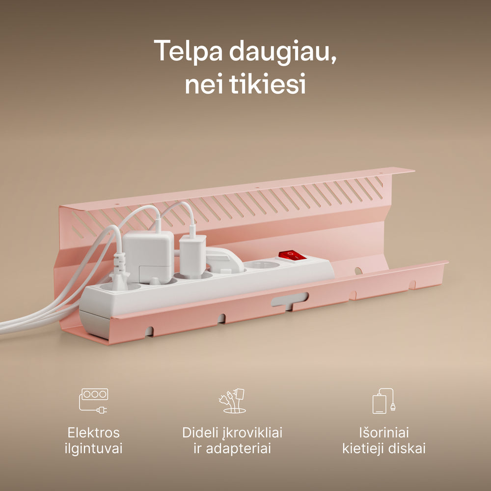 Stalo laidų laikiklis