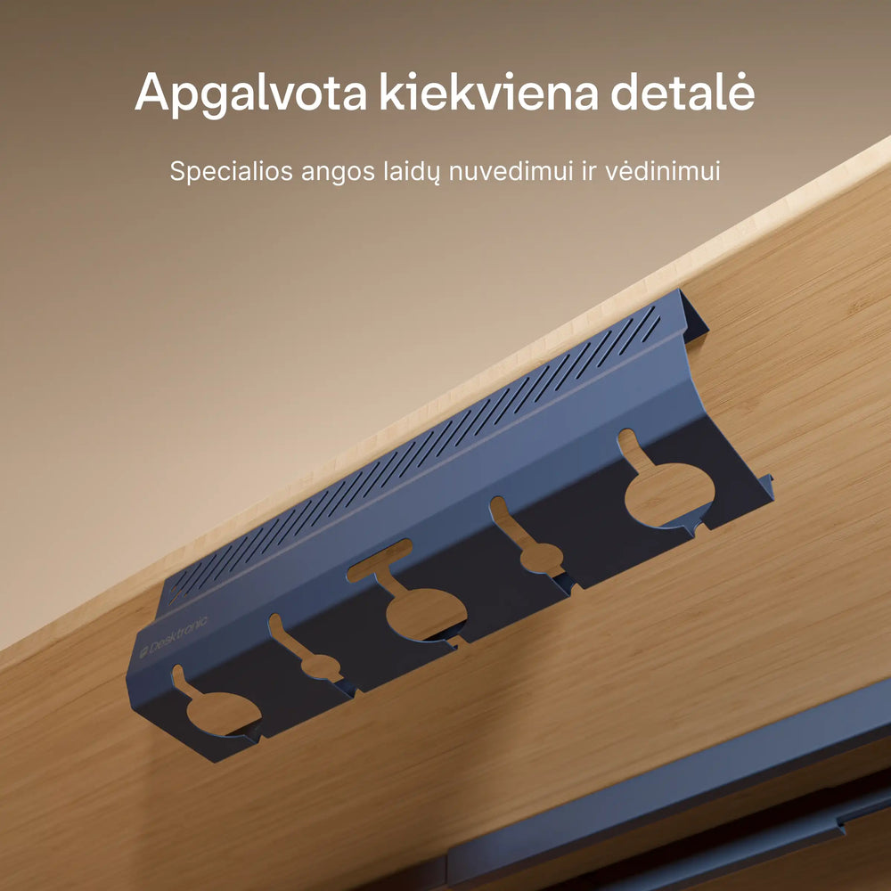 Stalo laidų laikiklis