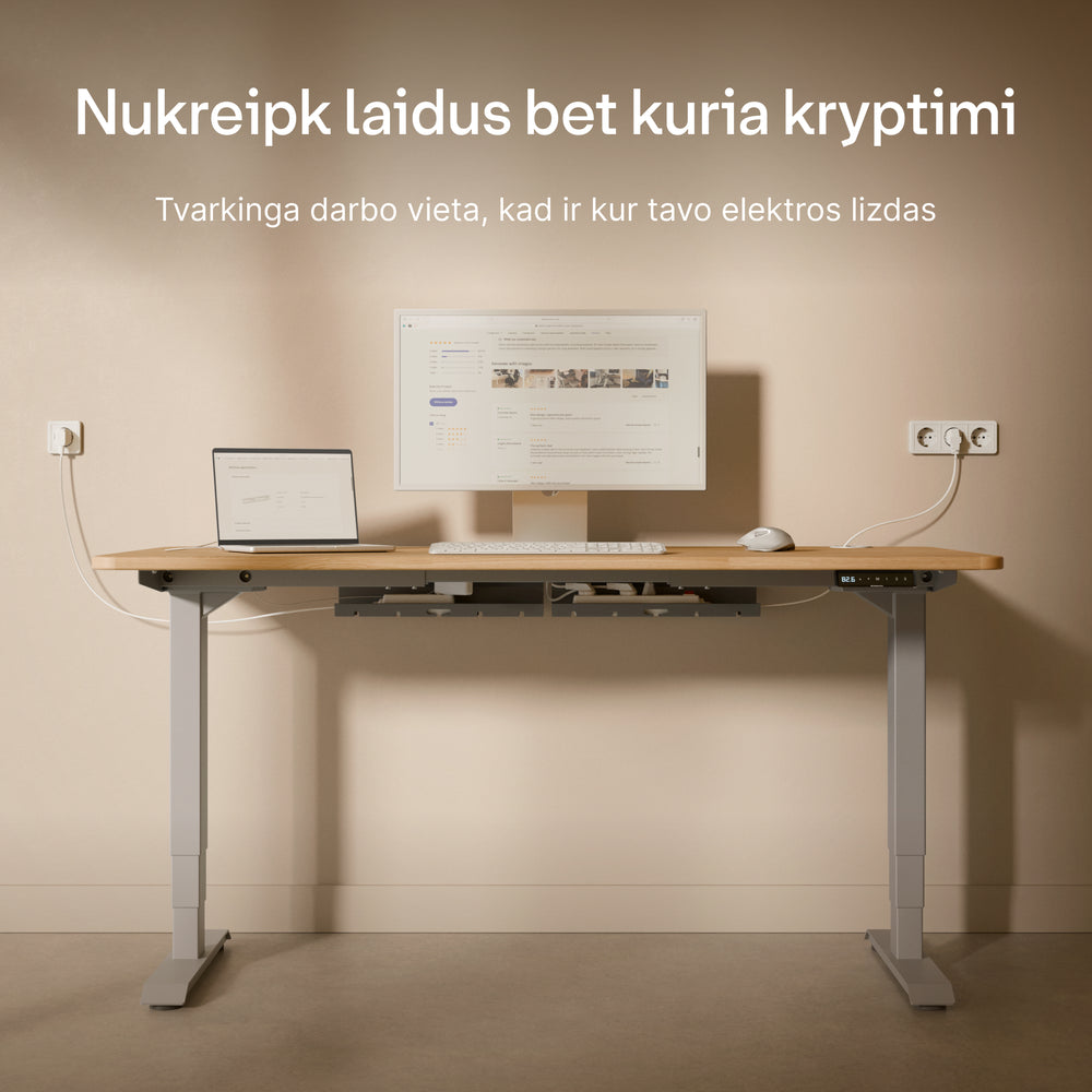 Stalo laidų laikiklis