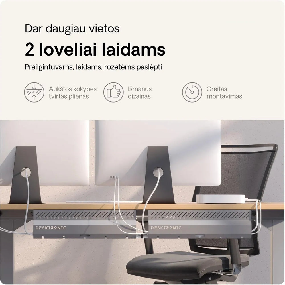 Stalo laidų laikiklis