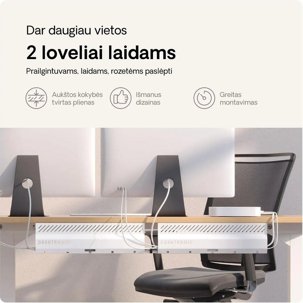 Stalo laidų laikiklis