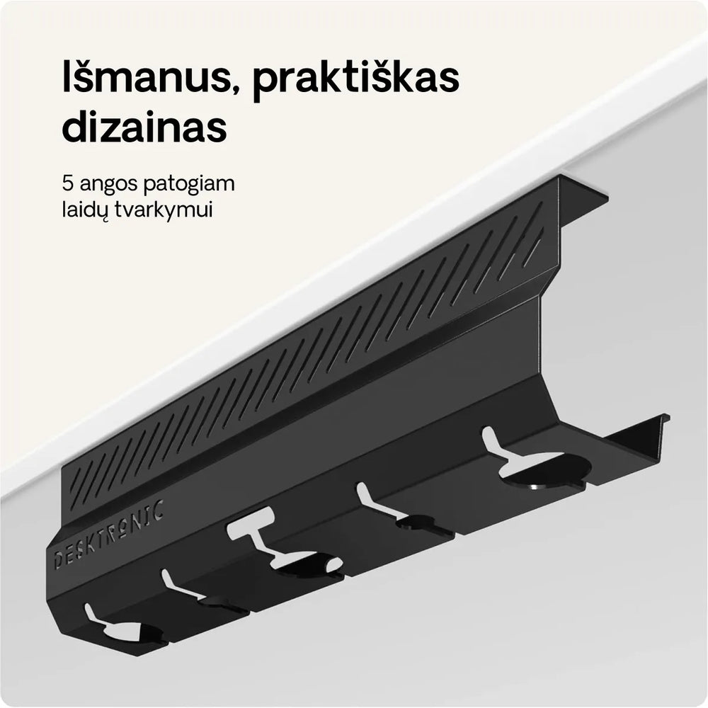 Stalo laidų laikiklis