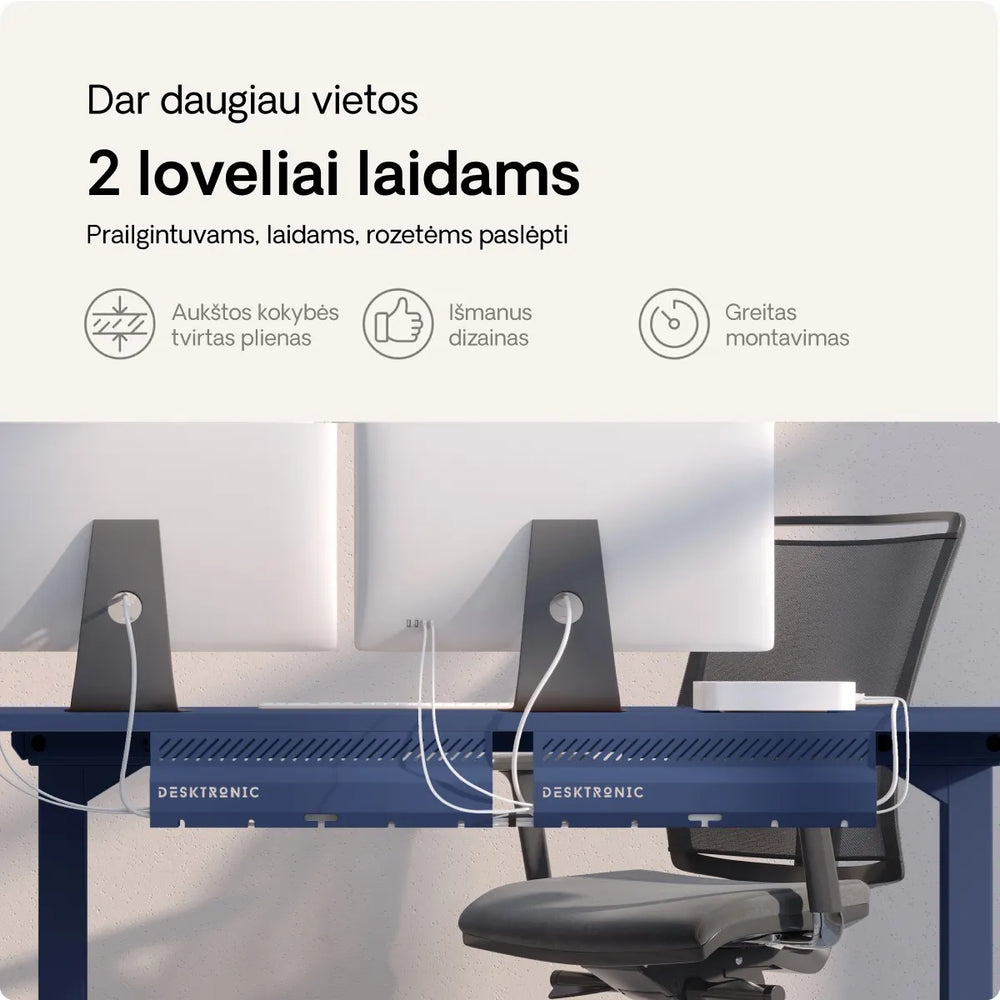 Stalo laidų laikiklis