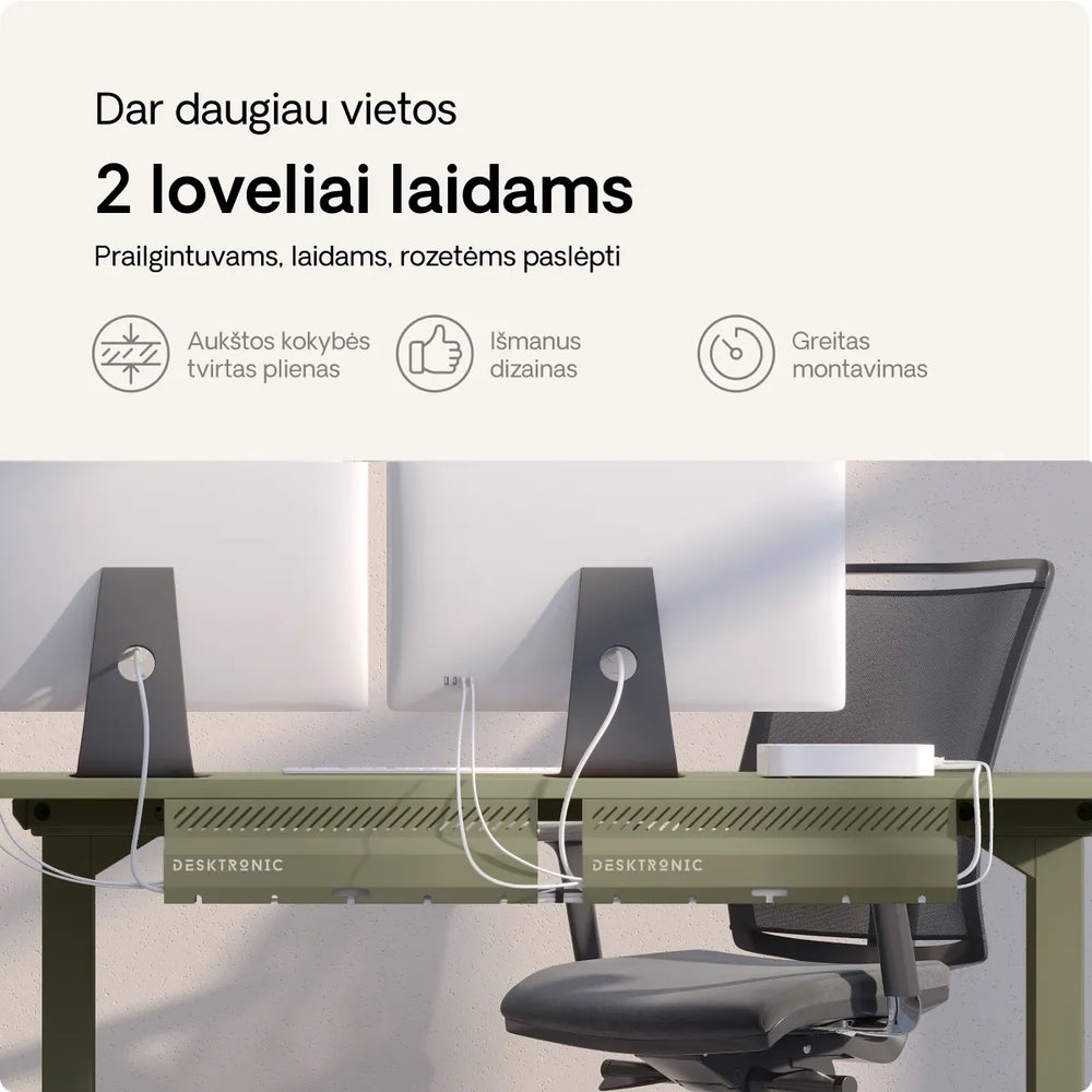 Stalo laidų laikiklis