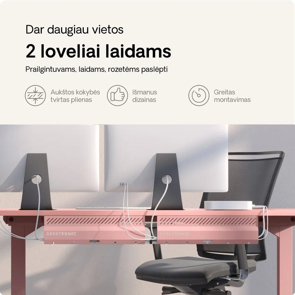 Stalo laidų laikiklis