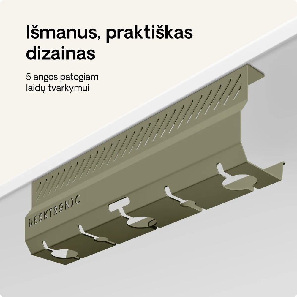 Stalo laidų laikiklis