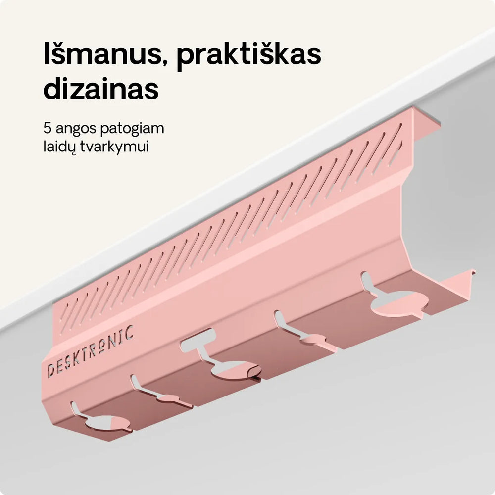 Stalo laidų laikiklis