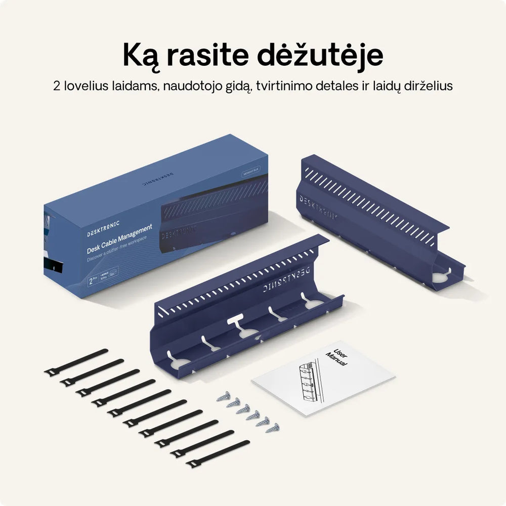 Stalo laidų laikiklis