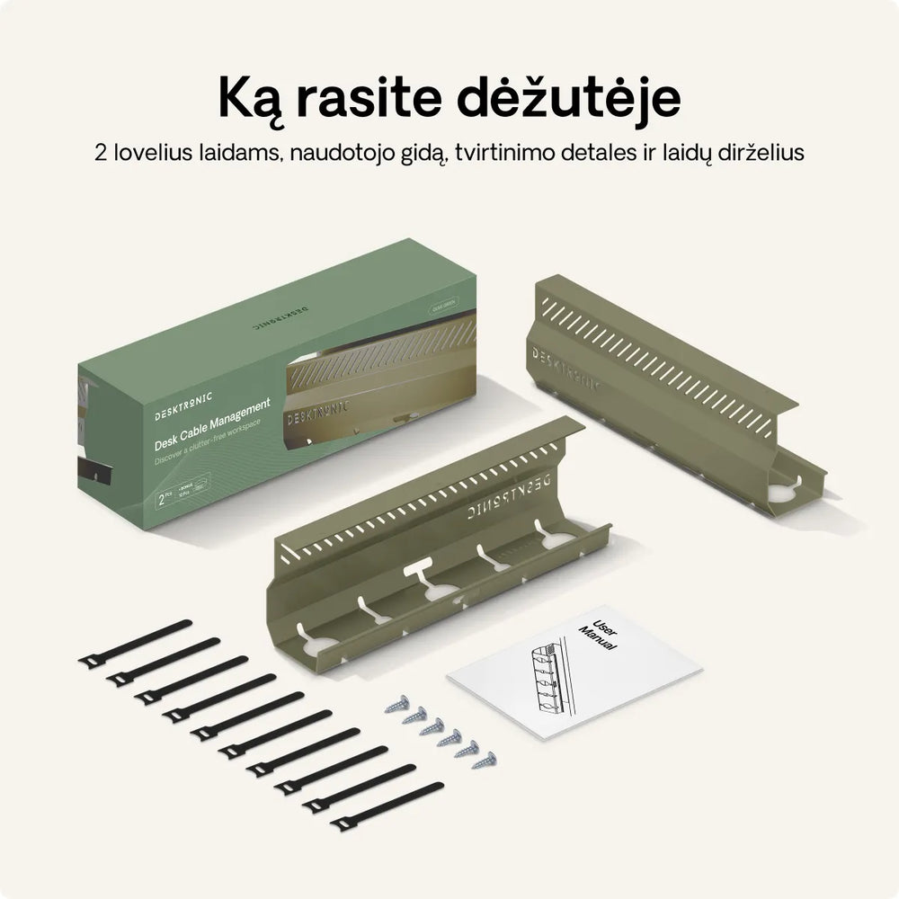 Stalo laidų laikiklis