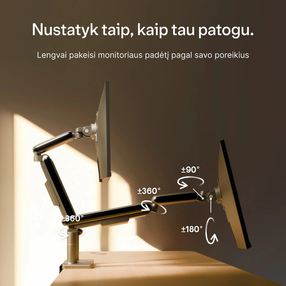 Monitoriaus laikiklis