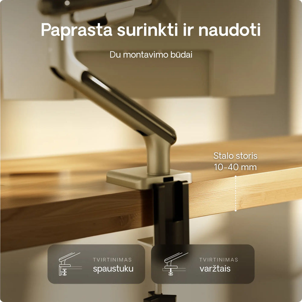 Monitoriaus laikiklis