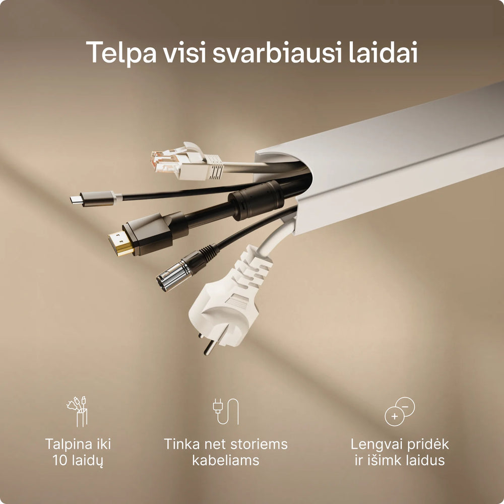 Magnetinis laidų laikiklis