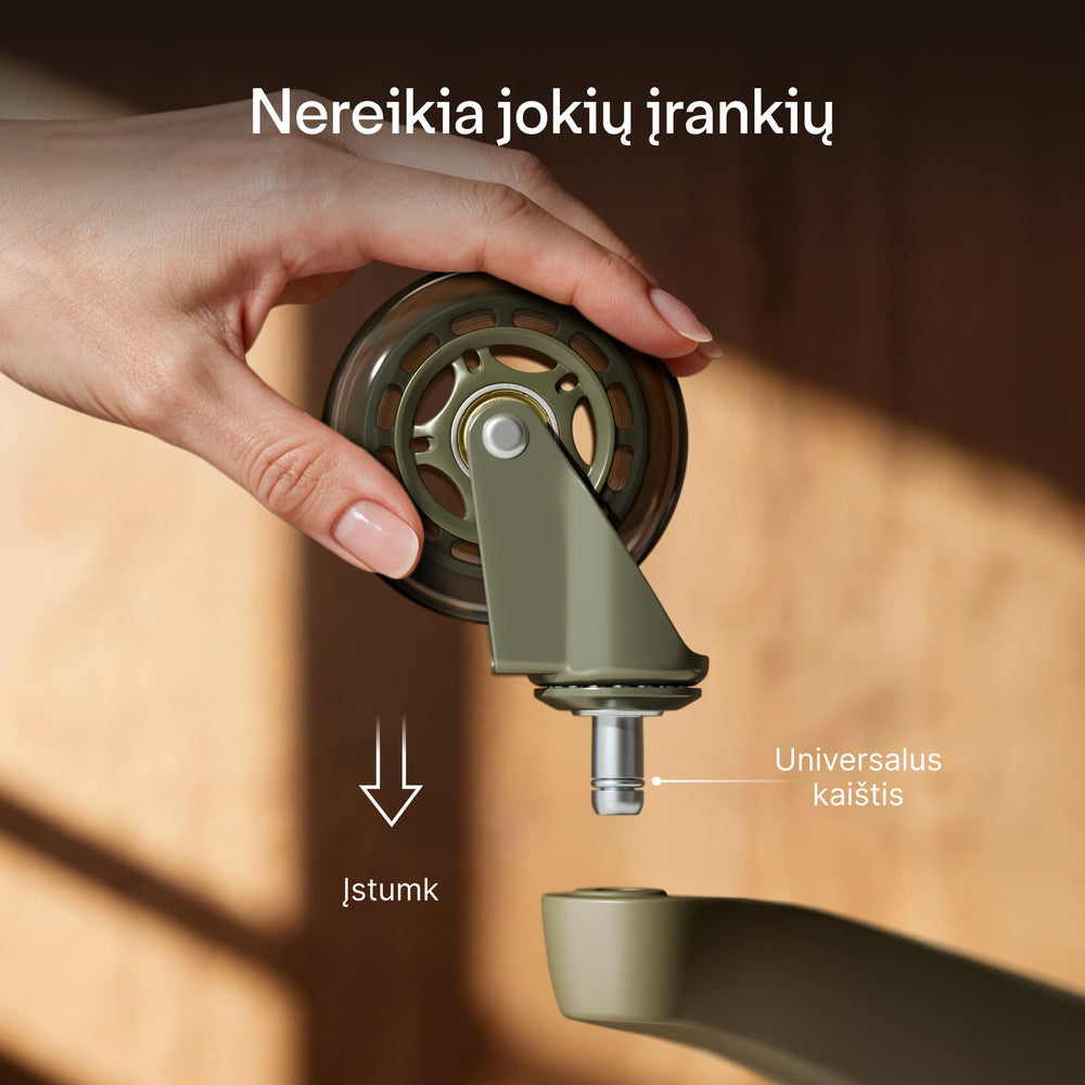 Aukštos kokybės ratukai